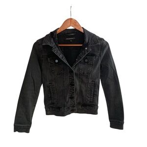 Prosperity Black Denim Jacket Women’s Extra Small